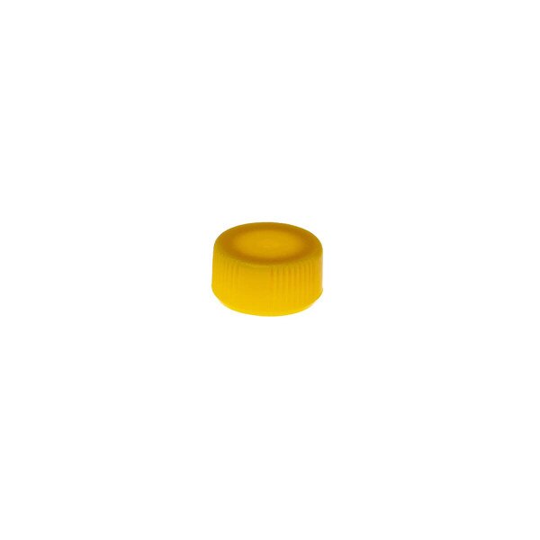 O-Ring Seal Screw Cap, yellow